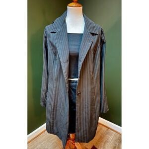 Monroe & Main Pinstripe Blazer Dress‎ Coat Women's 18W